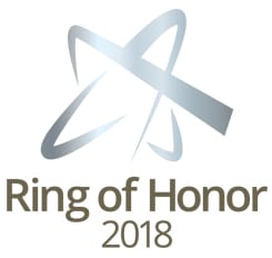 comfort inn apple valley ring of honor award 2018