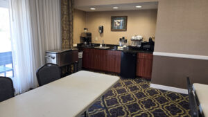 The meeting room at The Inn at Apple Valley
